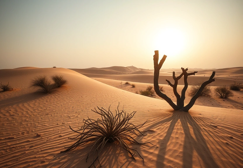 Representação visual: O Dia em Que o Deserto Vai Florescer