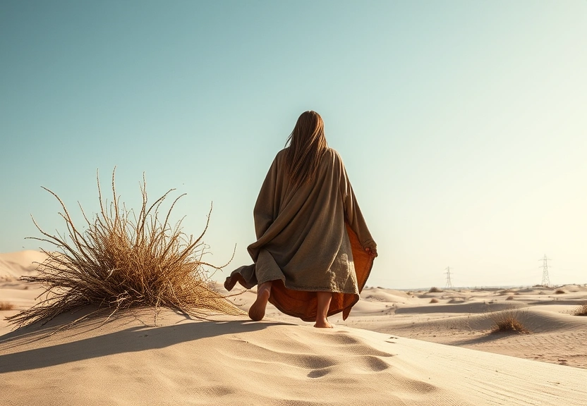 Representação visual: Quando o Coração Está Seco, Mas a Fé Ainda Vive