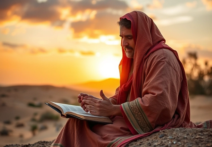 Representação visual: Por Que Deus Permite o Deserto Espiritual na Nossa Vida