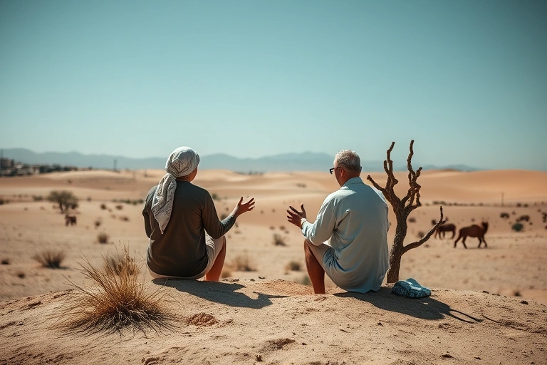 Conceitos visuais relacionados a Como Não Endurecer o Coração Durante o Deserto Espiritual