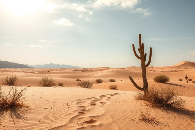Conceitos visuais relacionados a Deserto Espiritual: O Lugar Onde a Fé é Refinada