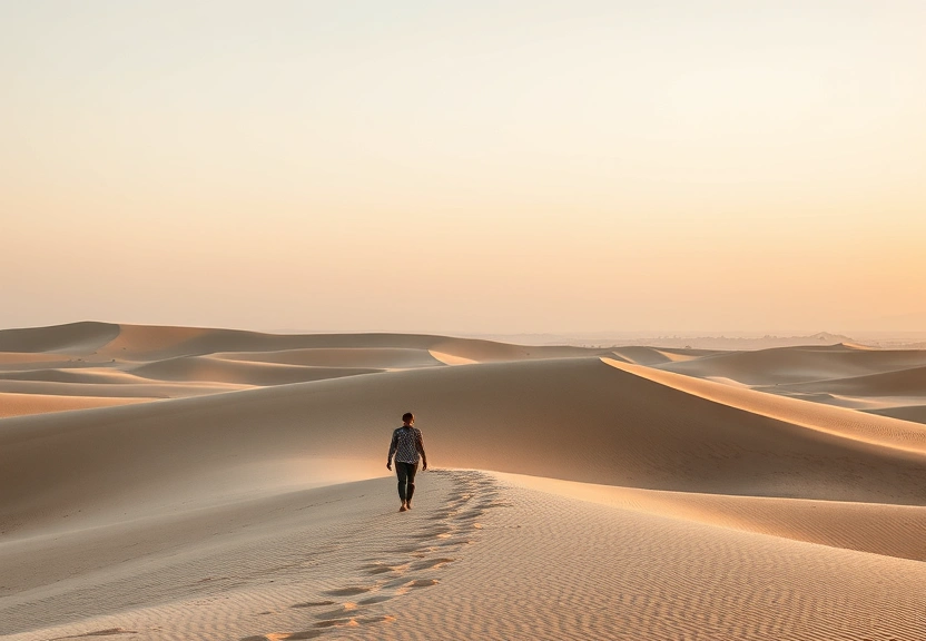 Representação visual: Deserto Espiritual: O Tempo em Que Deus Trabalha em Silêncio