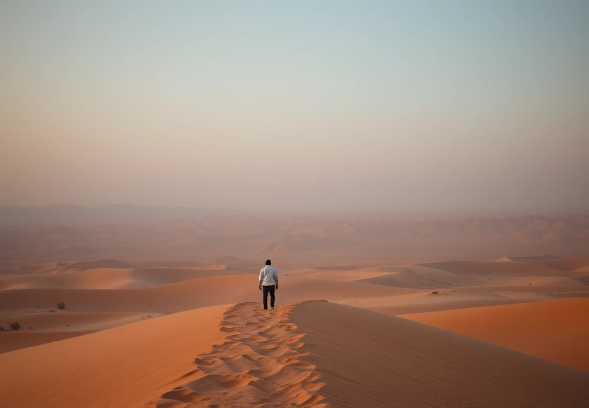 Representação visual: Sinais de Que Você Está em um Deserto Espiritual (E o Que Fazer)