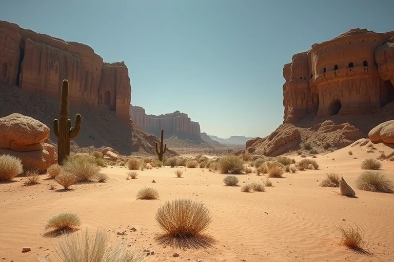 Conceitos visuais relacionados a Sinais de Que Você Está em um Deserto Espiritual (E o Que Fazer)
