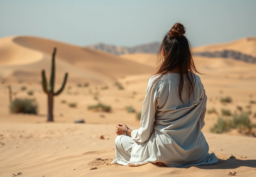 Representação visual: O Deserto Espiritual Como Preparação Para o Próximo Nível